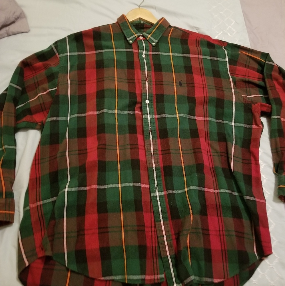 Men's long sleeve flannel